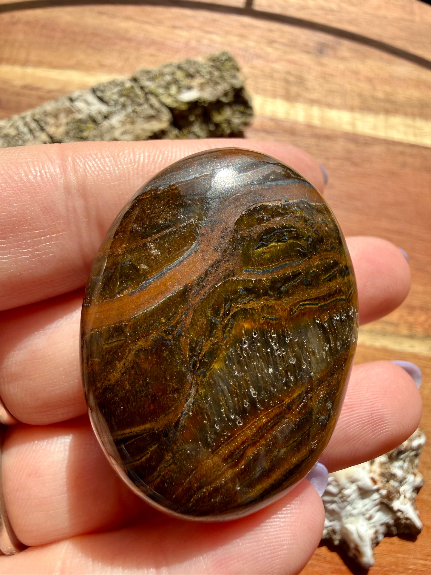 TIGER IRON PALM STONE