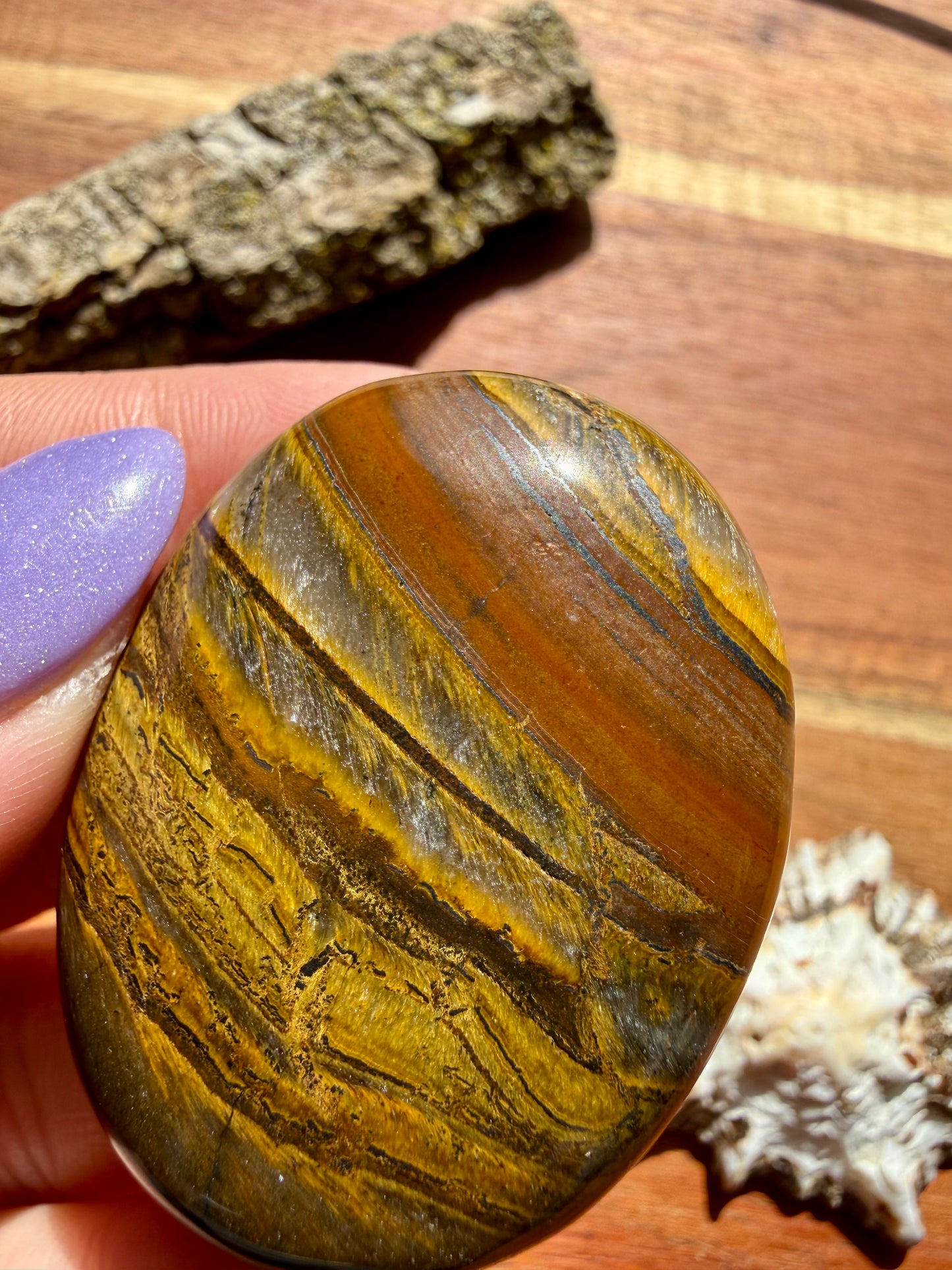 TIGER IRON PALM STONE