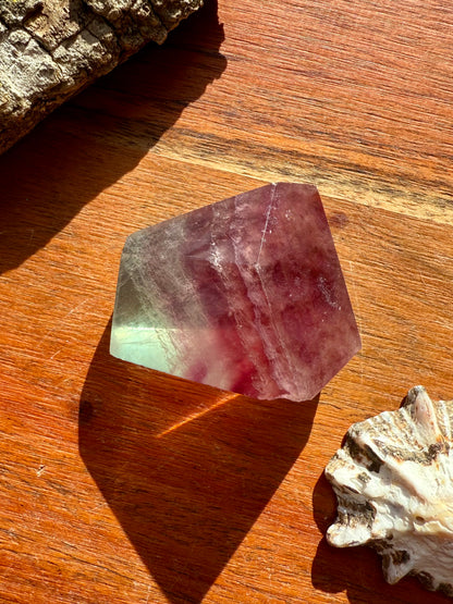 BANDED CANDY FLUORITE FREEFORM