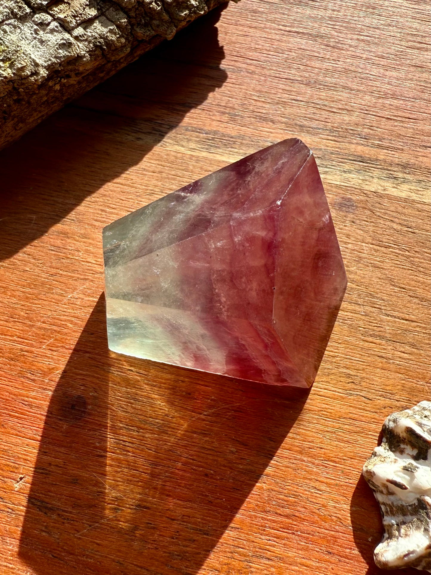 BANDED CANDY FLUORITE FREEFORM