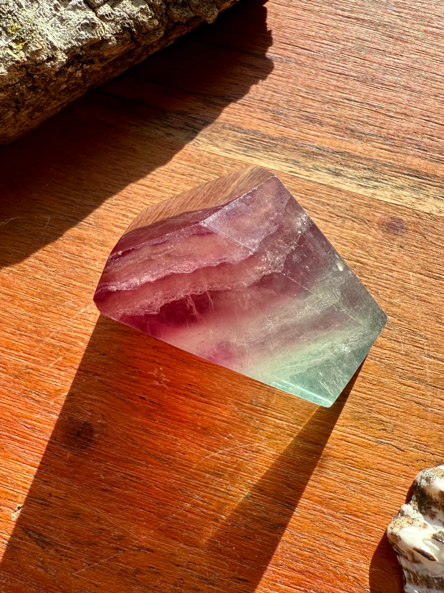 BANDED CANDY FLUORITE FREEFORM