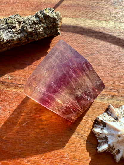 BANDED CANDY FLUORITE FREEFORM