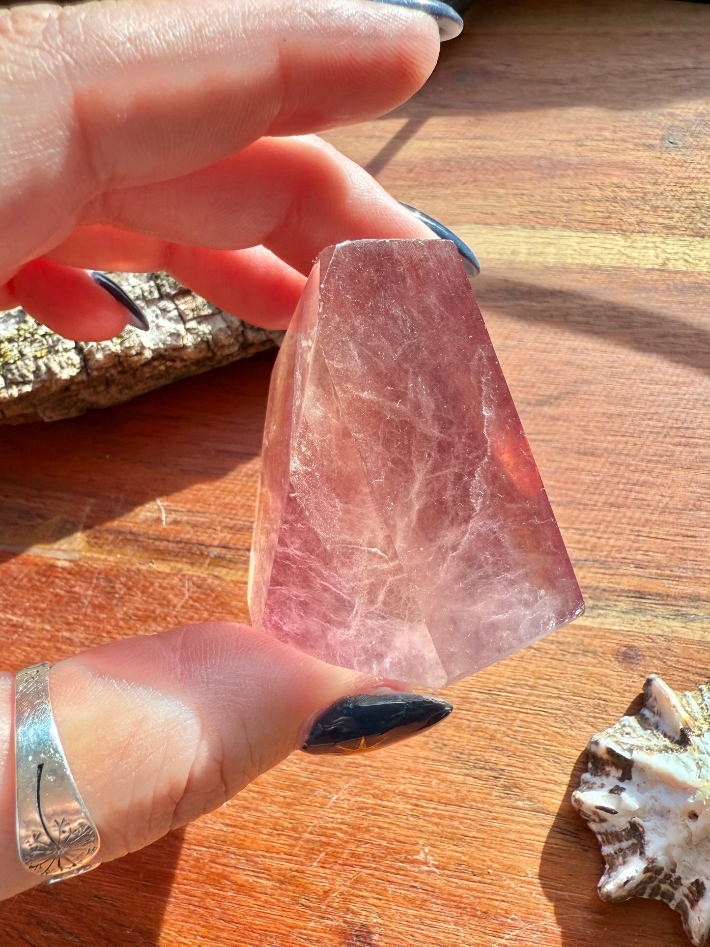 BANDED CANDY FLUORITE FREEFORM
