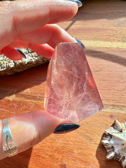 BANDED CANDY FLUORITE FREEFORM