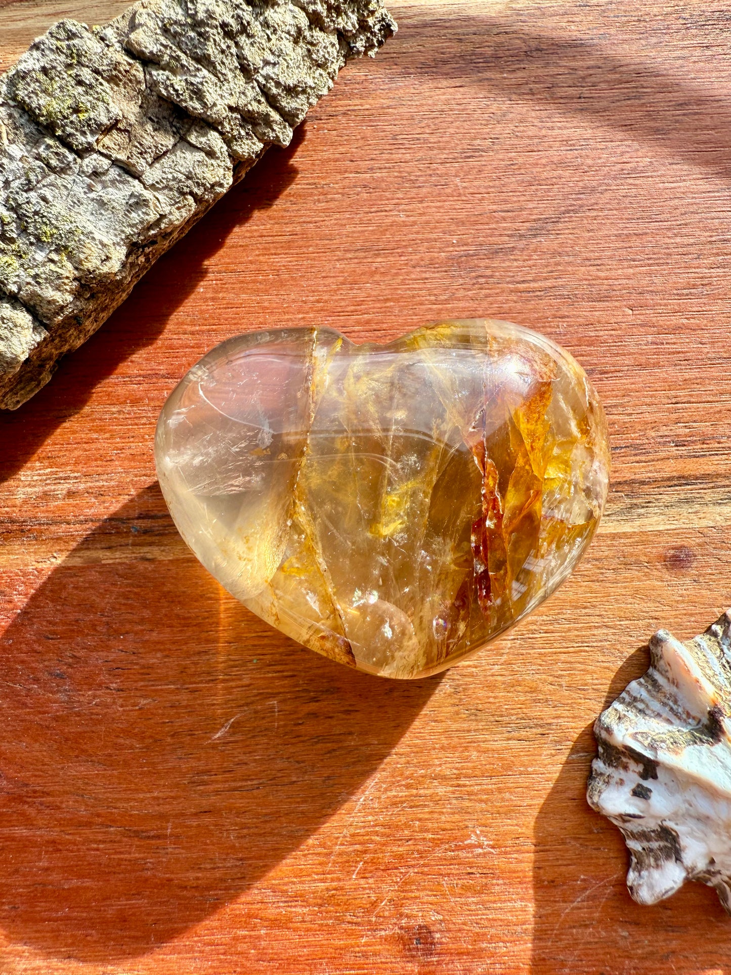 GOLDEN HEALER + FIRE QUARTZ HEART
