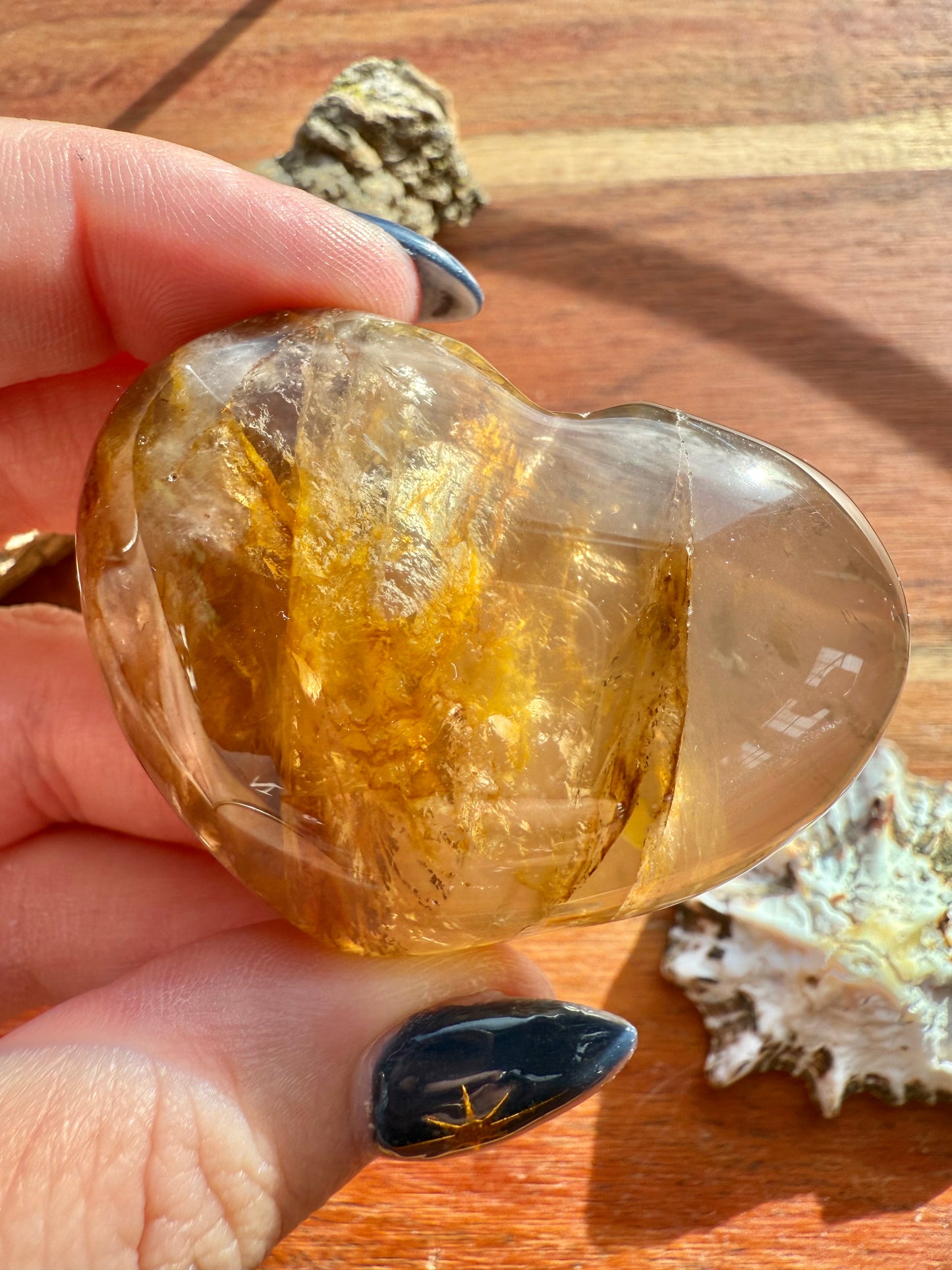 GOLDEN HEALER + FIRE QUARTZ HEART