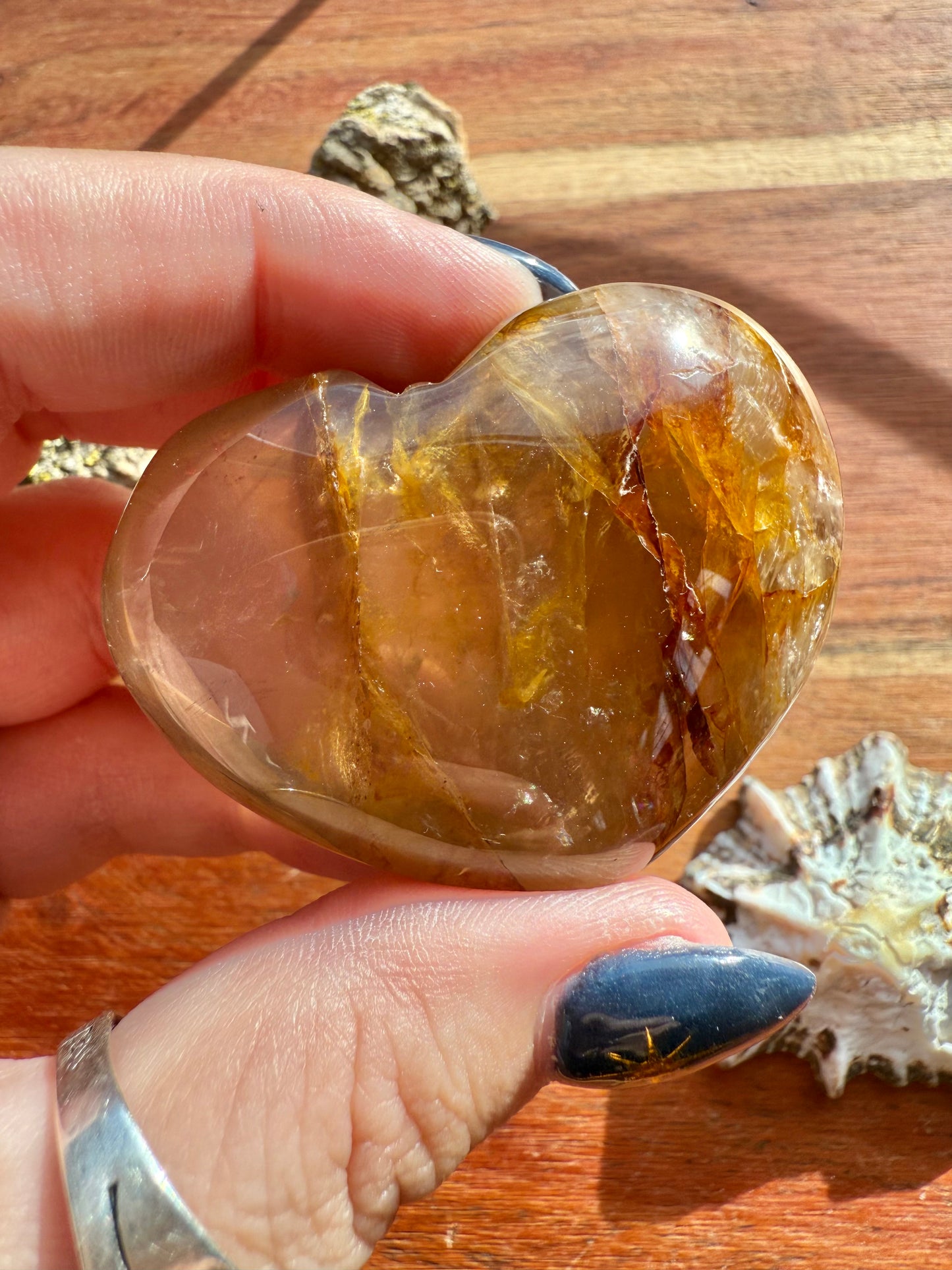 GOLDEN HEALER + FIRE QUARTZ HEART