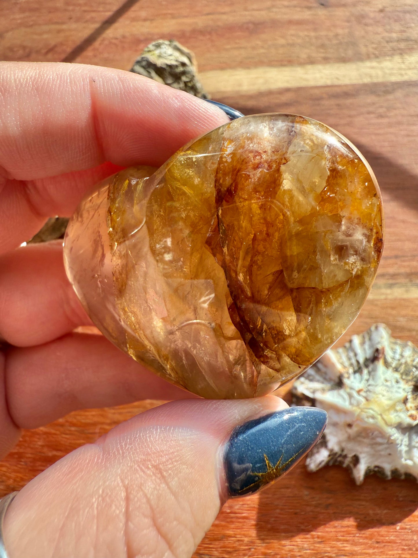 GOLDEN HEALER + FIRE QUARTZ HEART