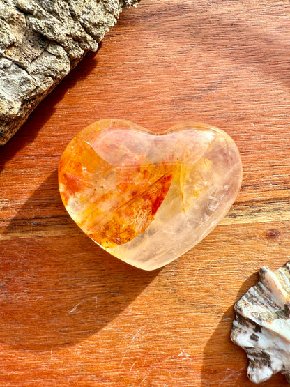 GOLDEN HEALER + FIRE QUARTZ HEART