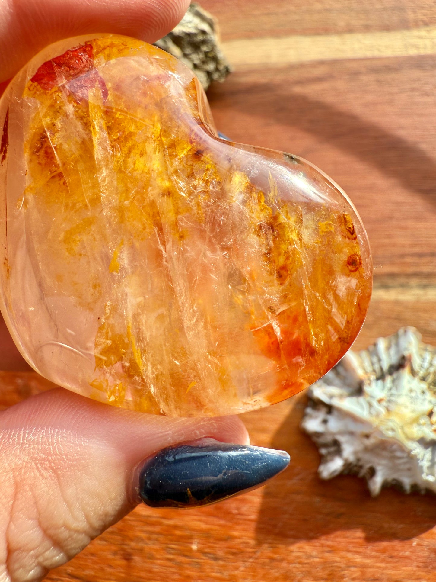 GOLDEN HEALER + FIRE QUARTZ HEART