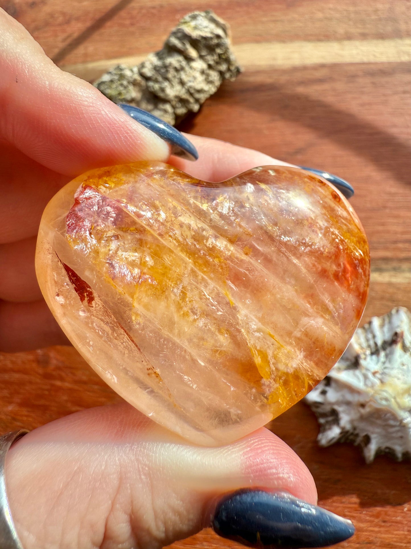 GOLDEN HEALER + FIRE QUARTZ HEART