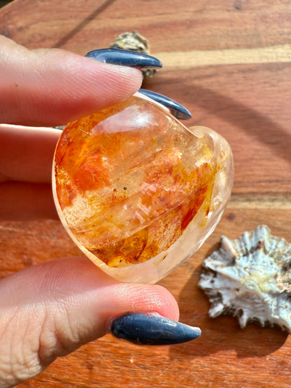 GOLDEN HEALER + FIRE QUARTZ HEART