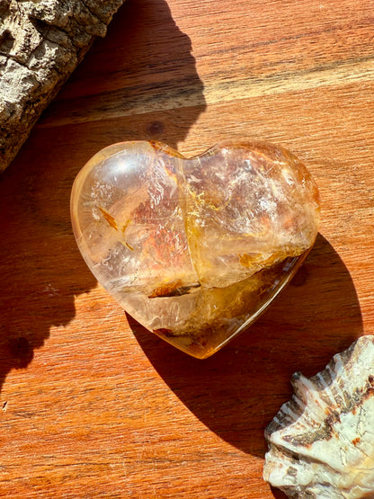 GOLDEN HEALER + FIRE QUARTZ HEART