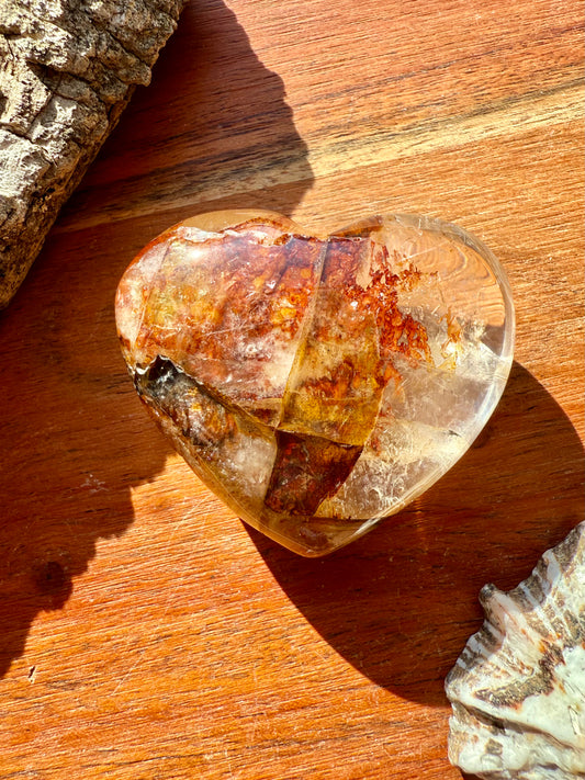 GOLDEN HEALER + FIRE QUARTZ HEART
