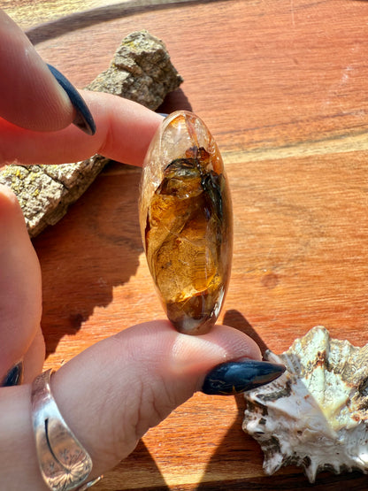 GOLDEN HEALER + FIRE QUARTZ HEART