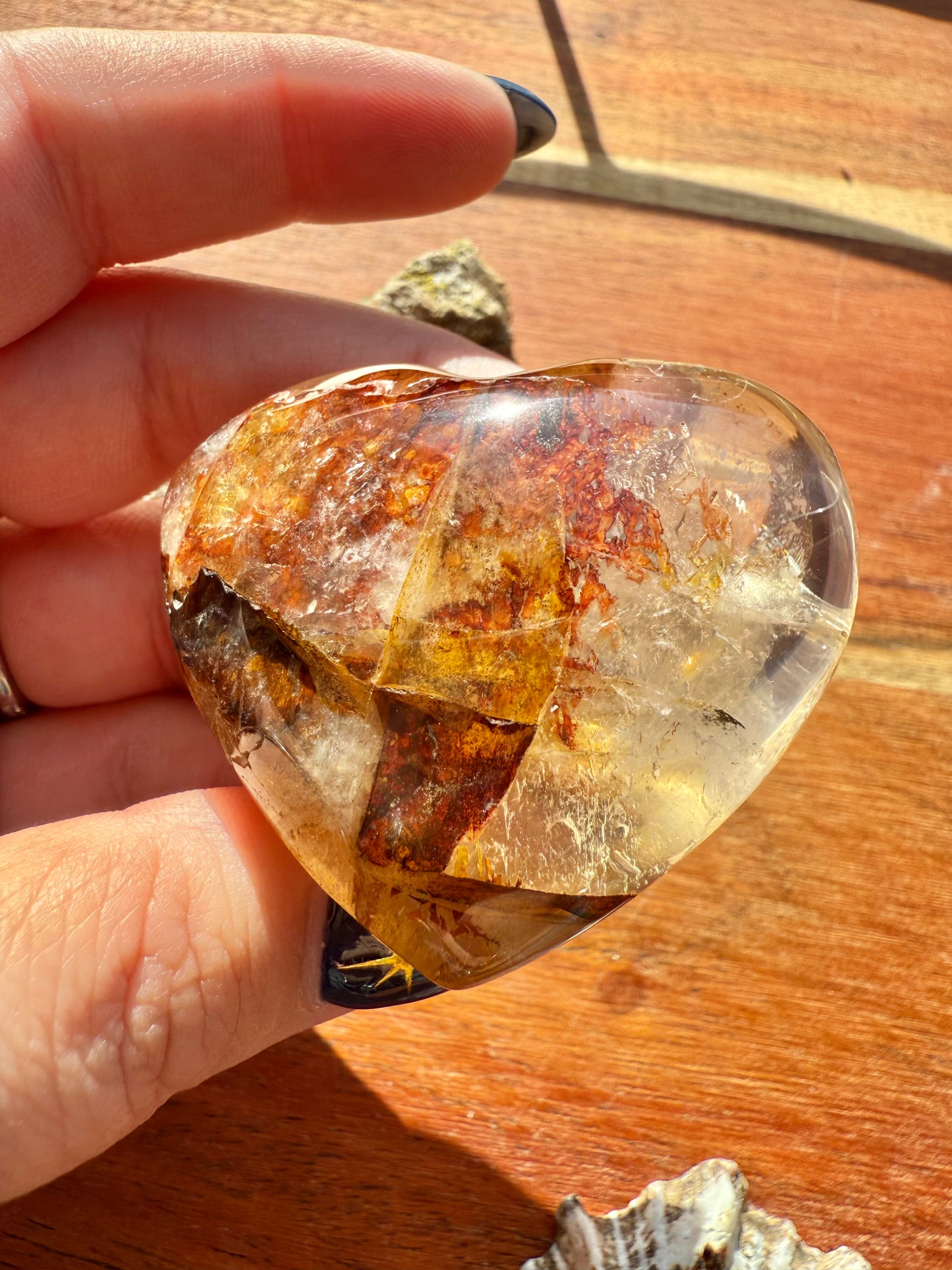 GOLDEN HEALER + FIRE QUARTZ HEART