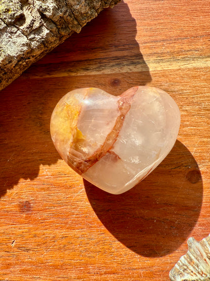 GOLDEN HEALER + FIRE QUARTZ HEART