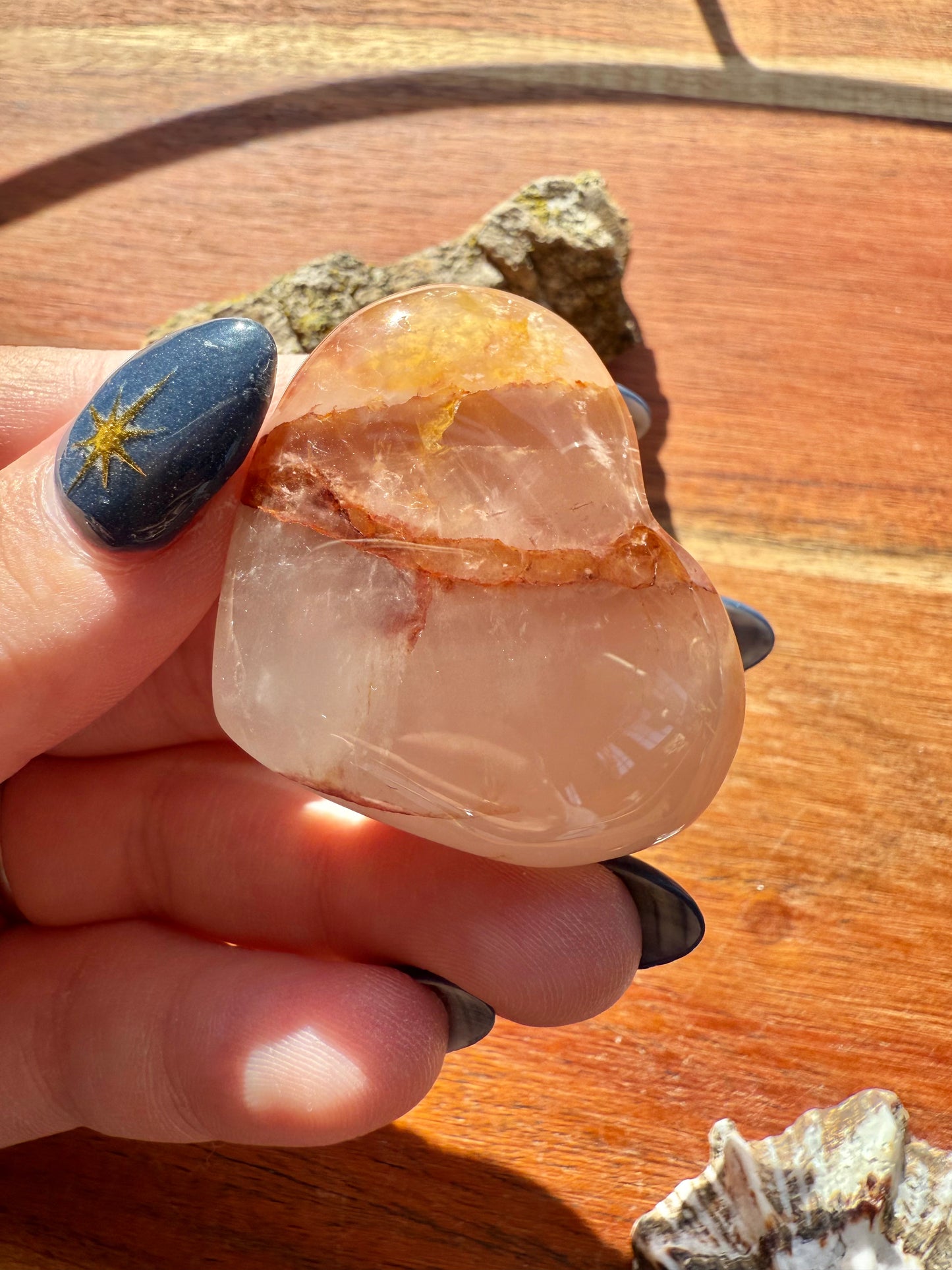 GOLDEN HEALER + FIRE QUARTZ HEART