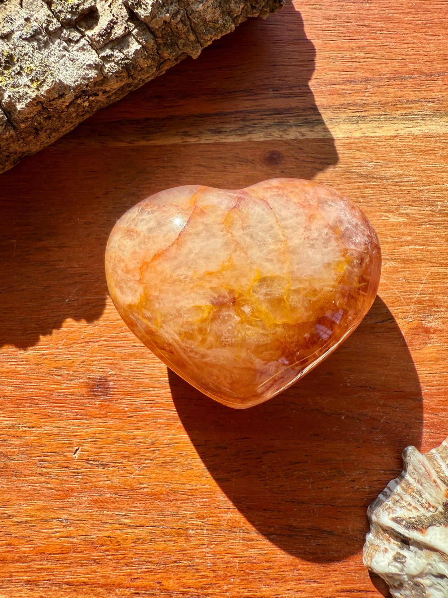 GOLDEN HEALER + FIRE QUARTZ HEART