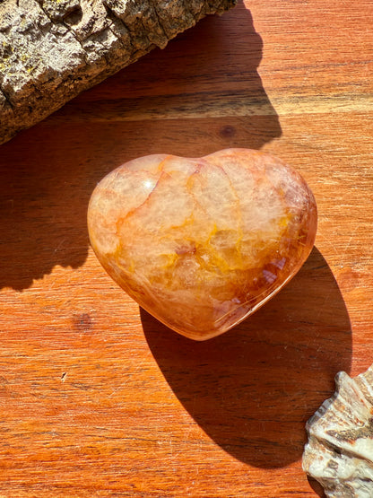 GOLDEN HEALER + FIRE QUARTZ HEART