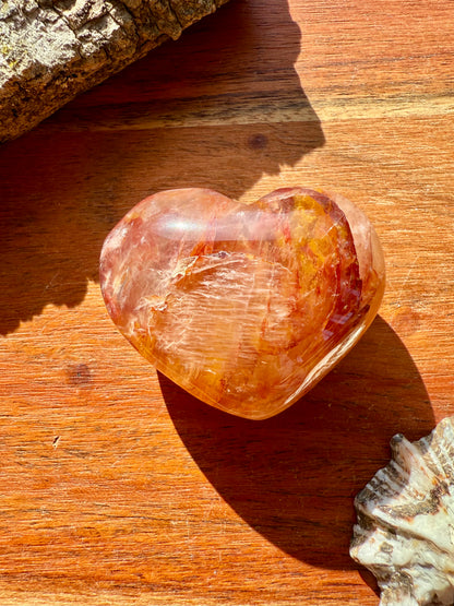 GOLDEN HEALER + FIRE QUARTZ HEART