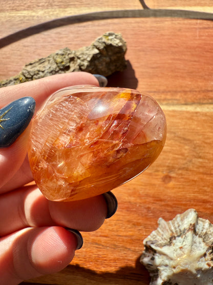 GOLDEN HEALER + FIRE QUARTZ HEART