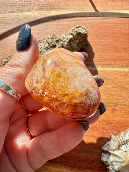 GOLDEN HEALER + FIRE QUARTZ HEART