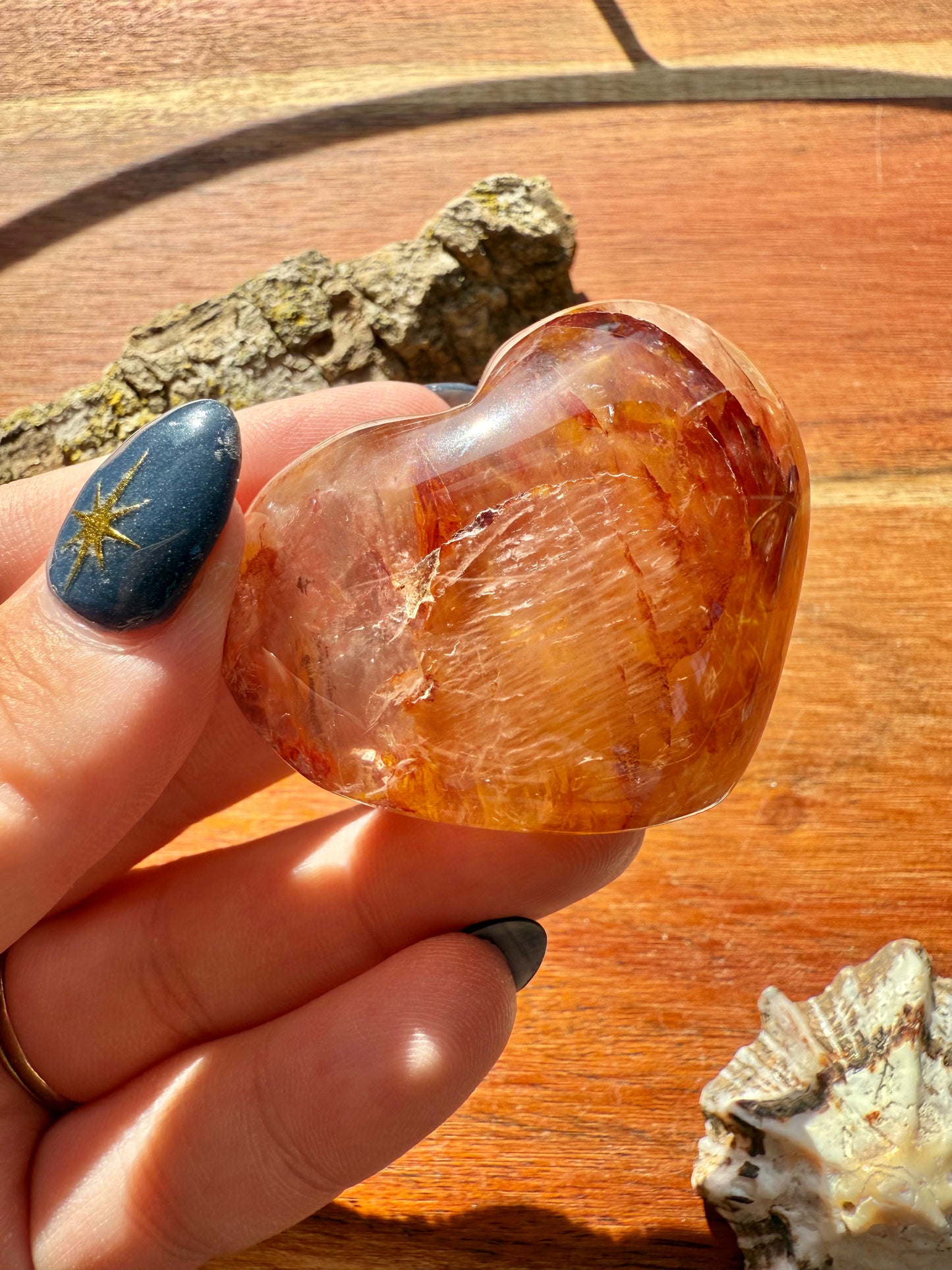 GOLDEN HEALER + FIRE QUARTZ HEART