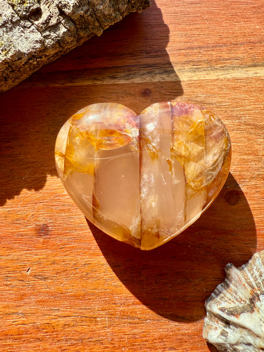 GOLDEN HEALER + FIRE QUARTZ HEART
