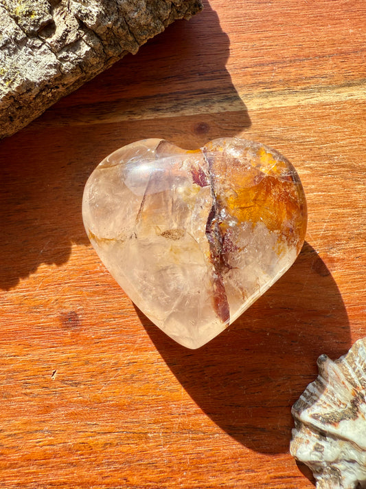 GOLDEN HEALER + FIRE QUARTZ HEART