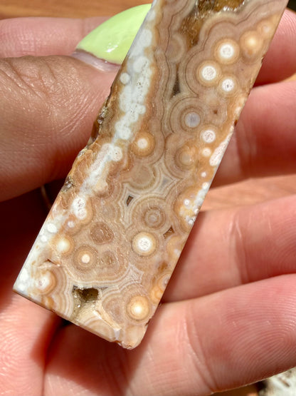 ASYMMETRICAL PINK OCEAN JASPER TOWER