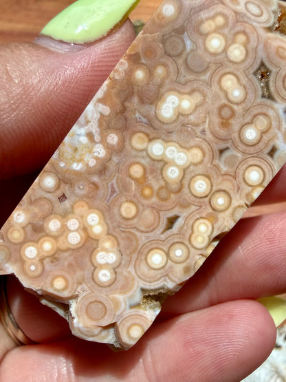 ASYMMETRICAL PINK OCEAN JASPER TOWER