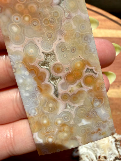 ASYMMETRICAL PINK OCEAN JASPER TOWER