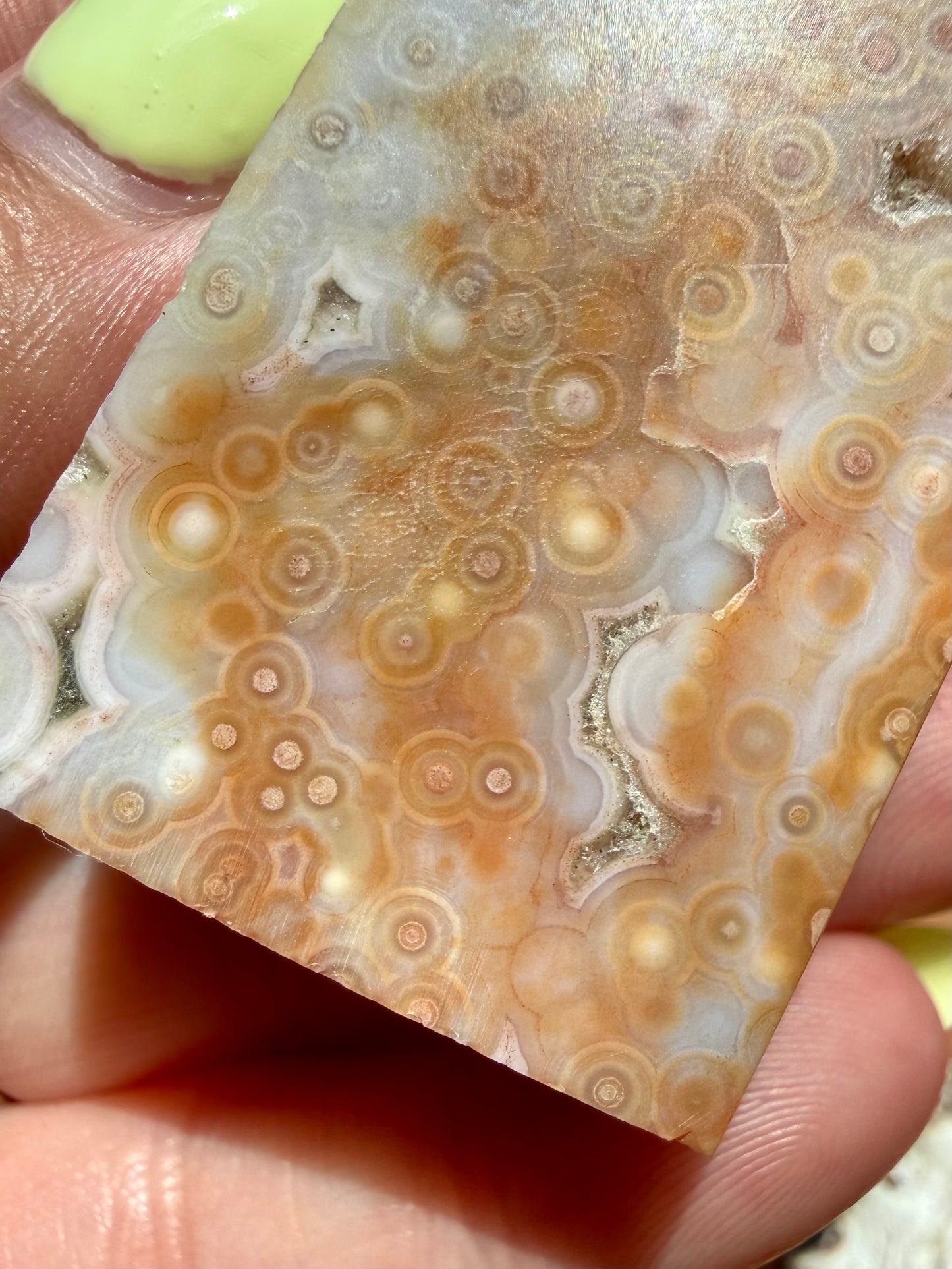 ASYMMETRICAL PINK OCEAN JASPER TOWER
