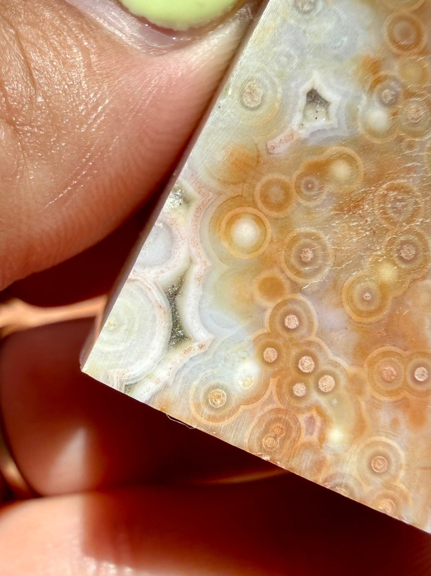 ASYMMETRICAL PINK OCEAN JASPER TOWER