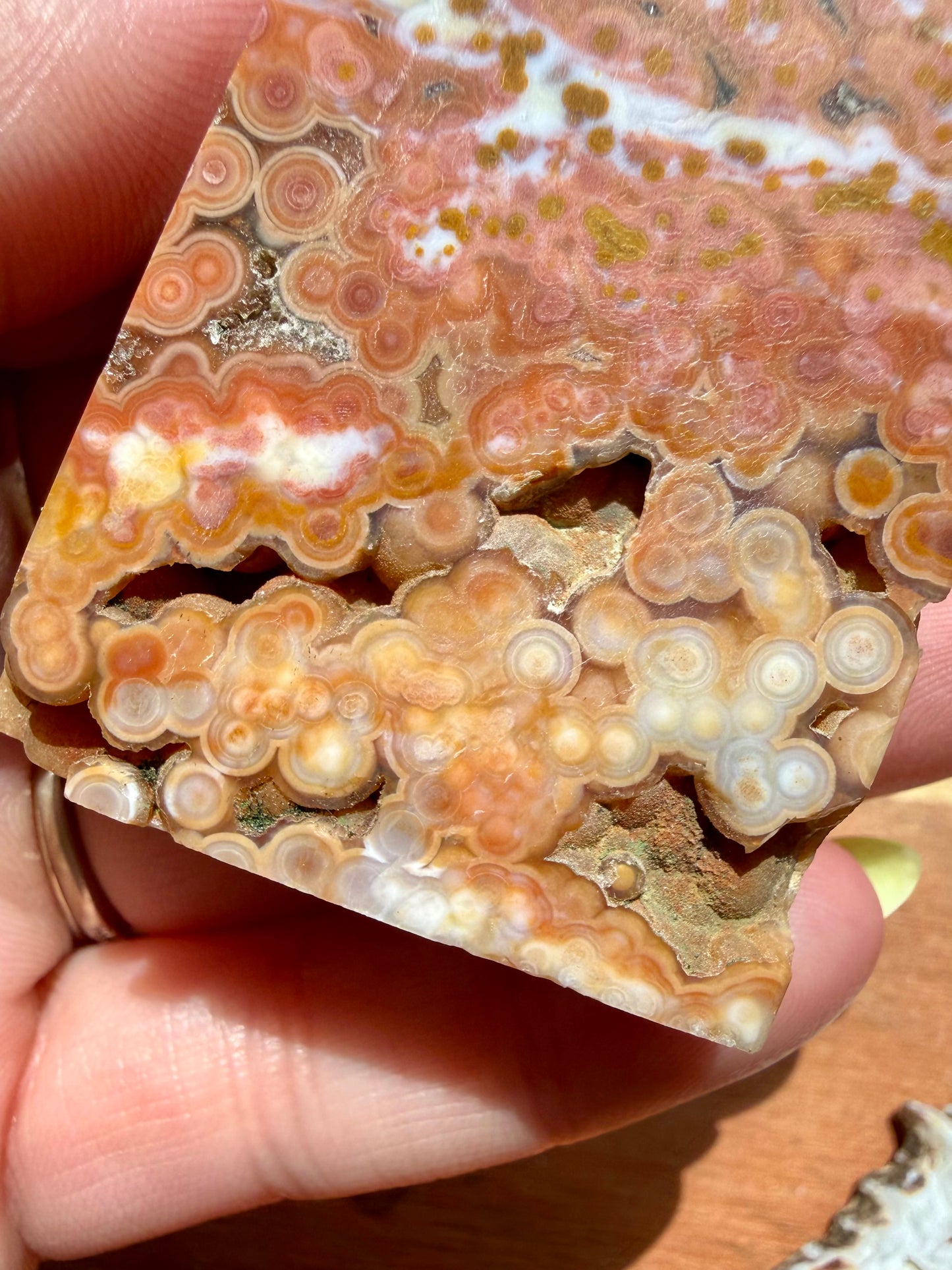 ASYMMETRICAL PINK OCEAN JASPER TOWER