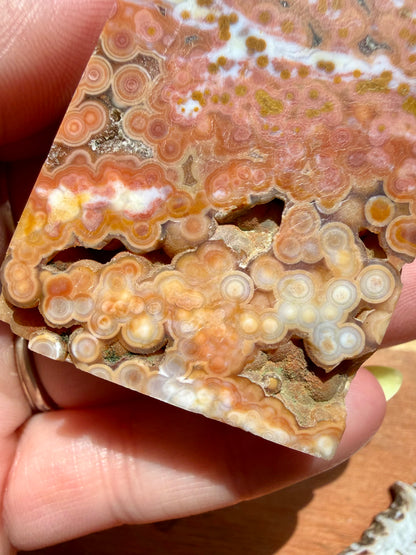 ASYMMETRICAL PINK OCEAN JASPER TOWER