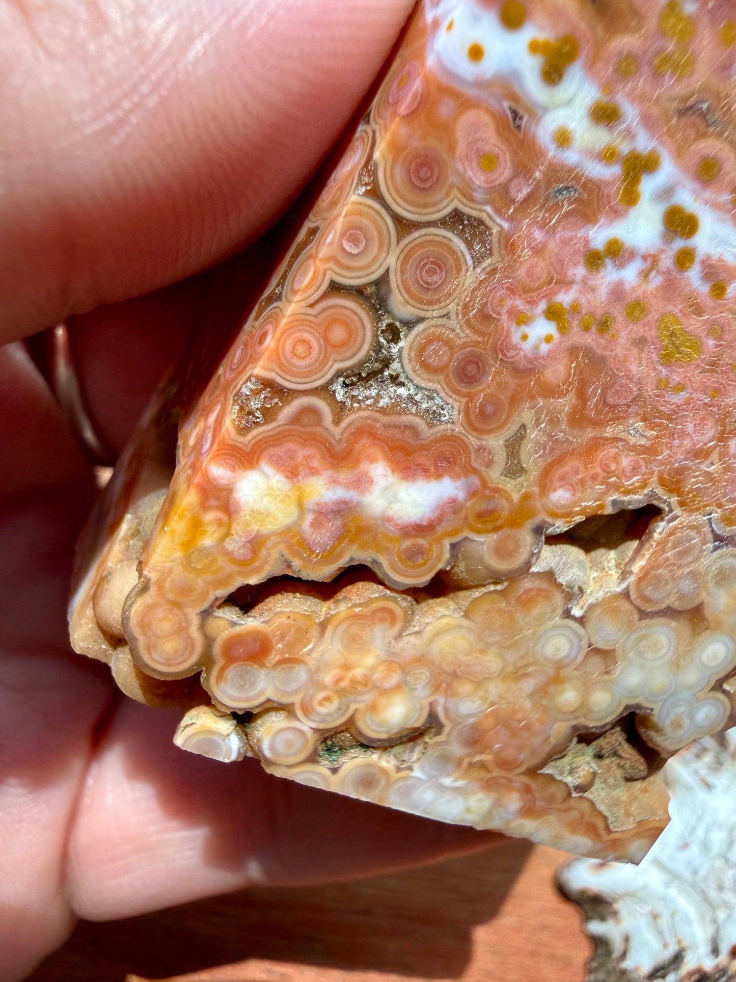 ASYMMETRICAL PINK OCEAN JASPER TOWER