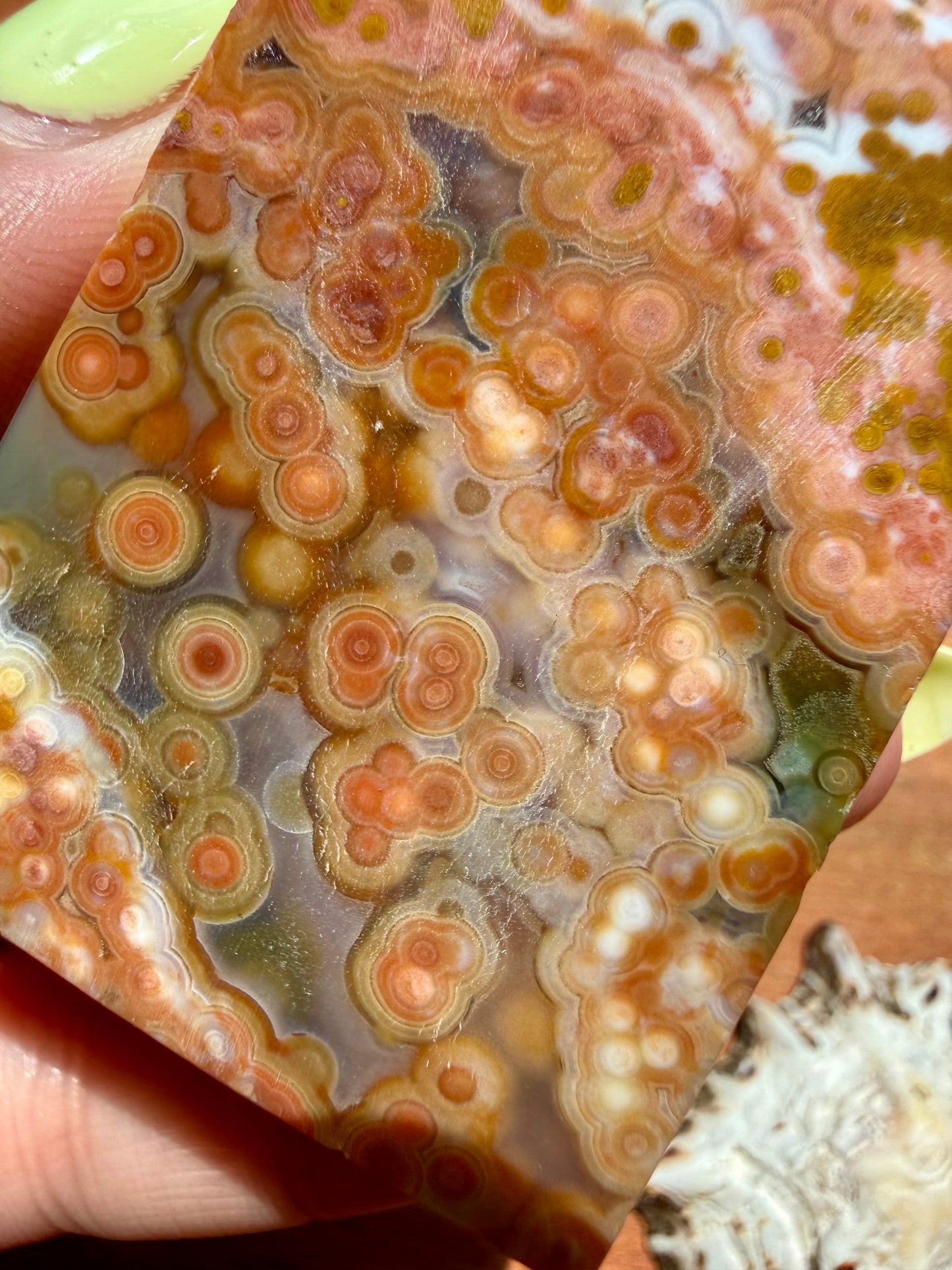 ASYMMETRICAL PINK OCEAN JASPER TOWER