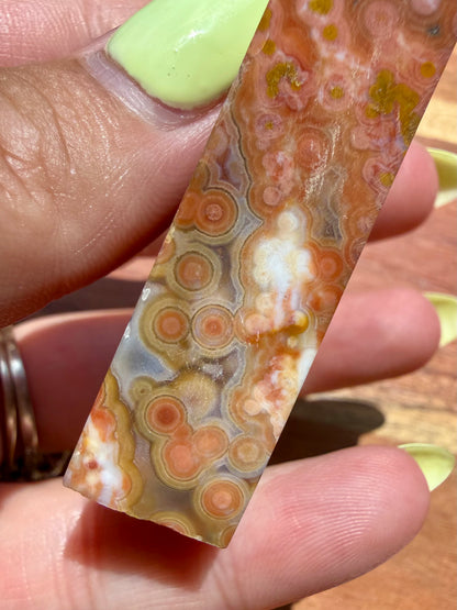 ASYMMETRICAL PINK OCEAN JASPER TOWER