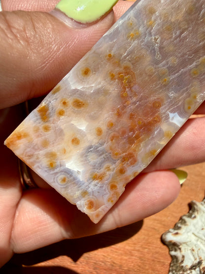 ASYMMETRICAL PINK OCEAN JASPER TOWER