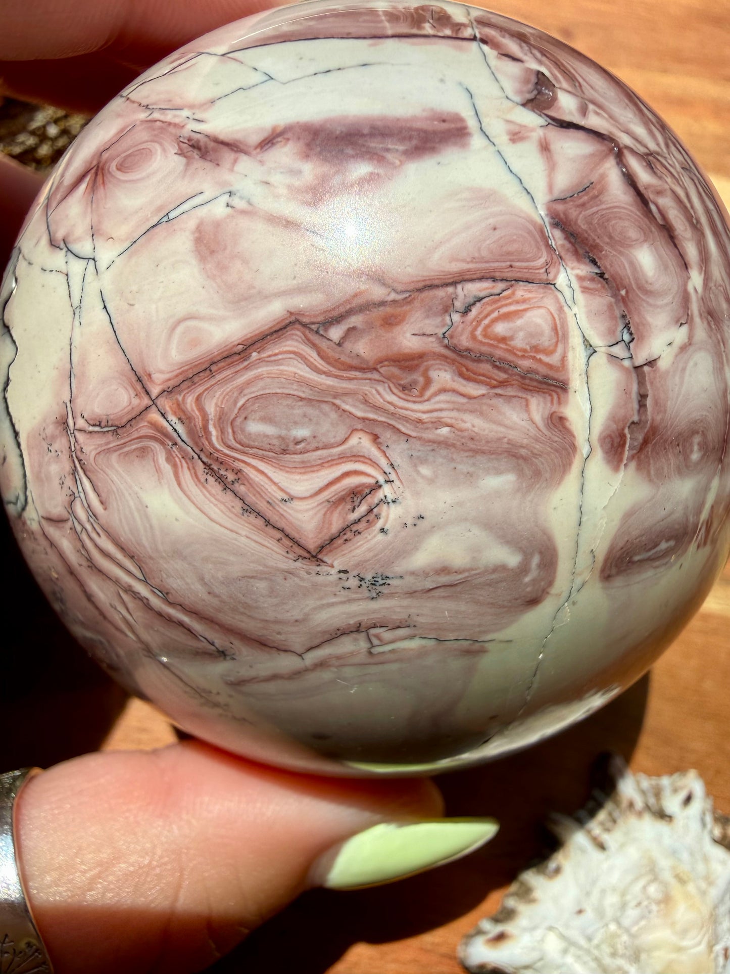 PICTURE JASPER SPHERE