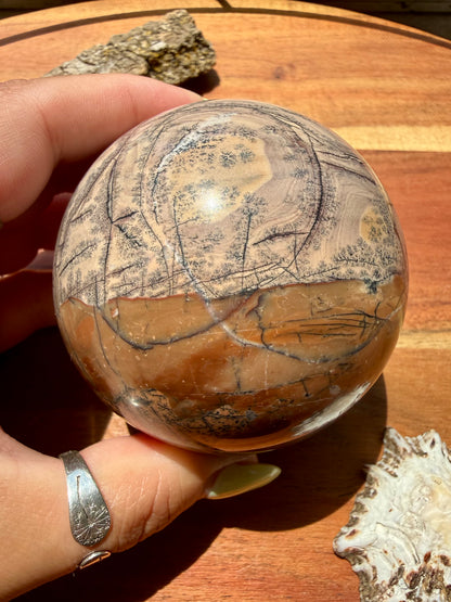 PICTURE JASPER SPHERE