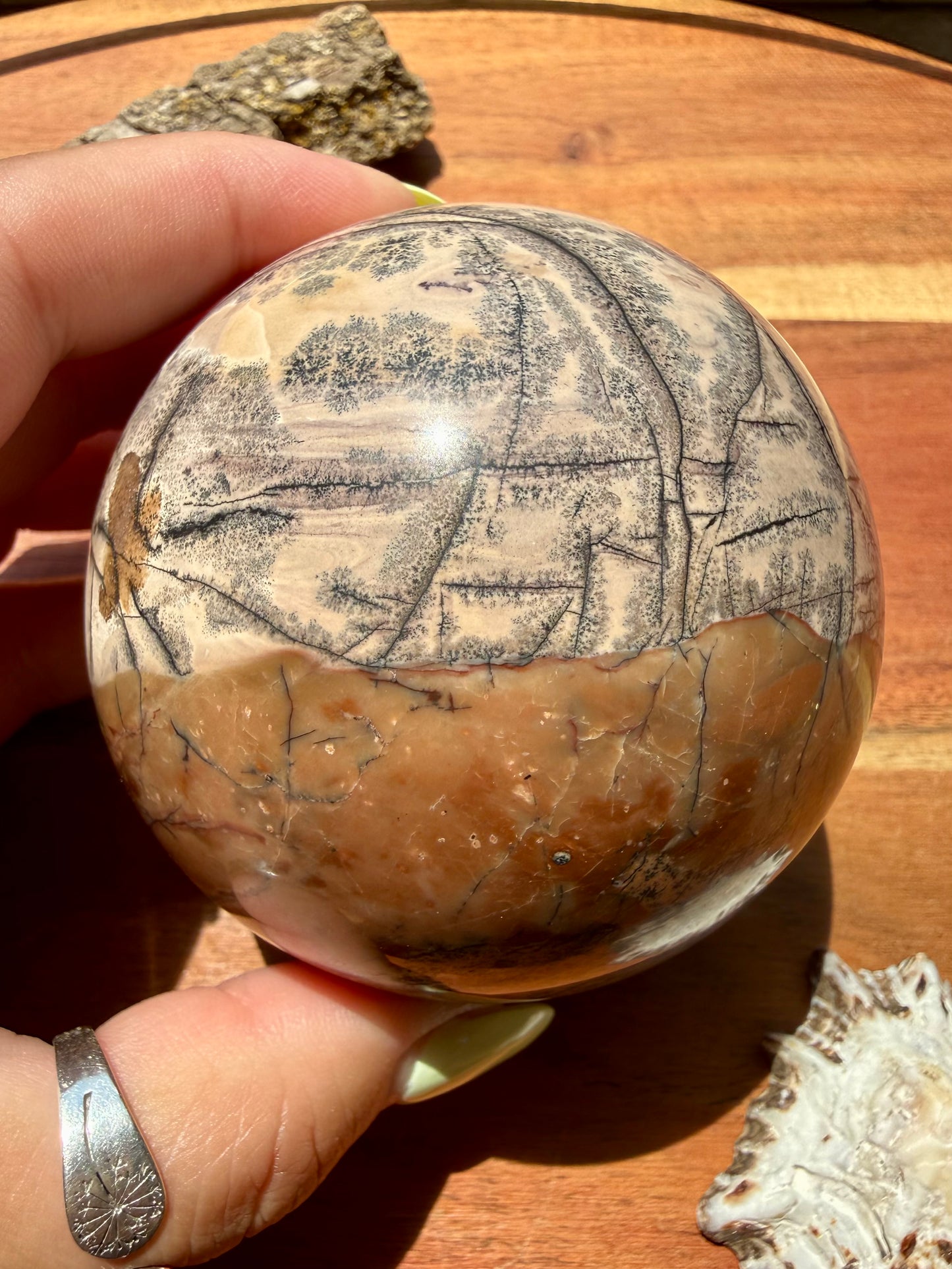 PICTURE JASPER SPHERE