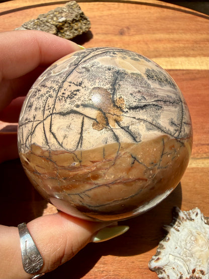 PICTURE JASPER SPHERE