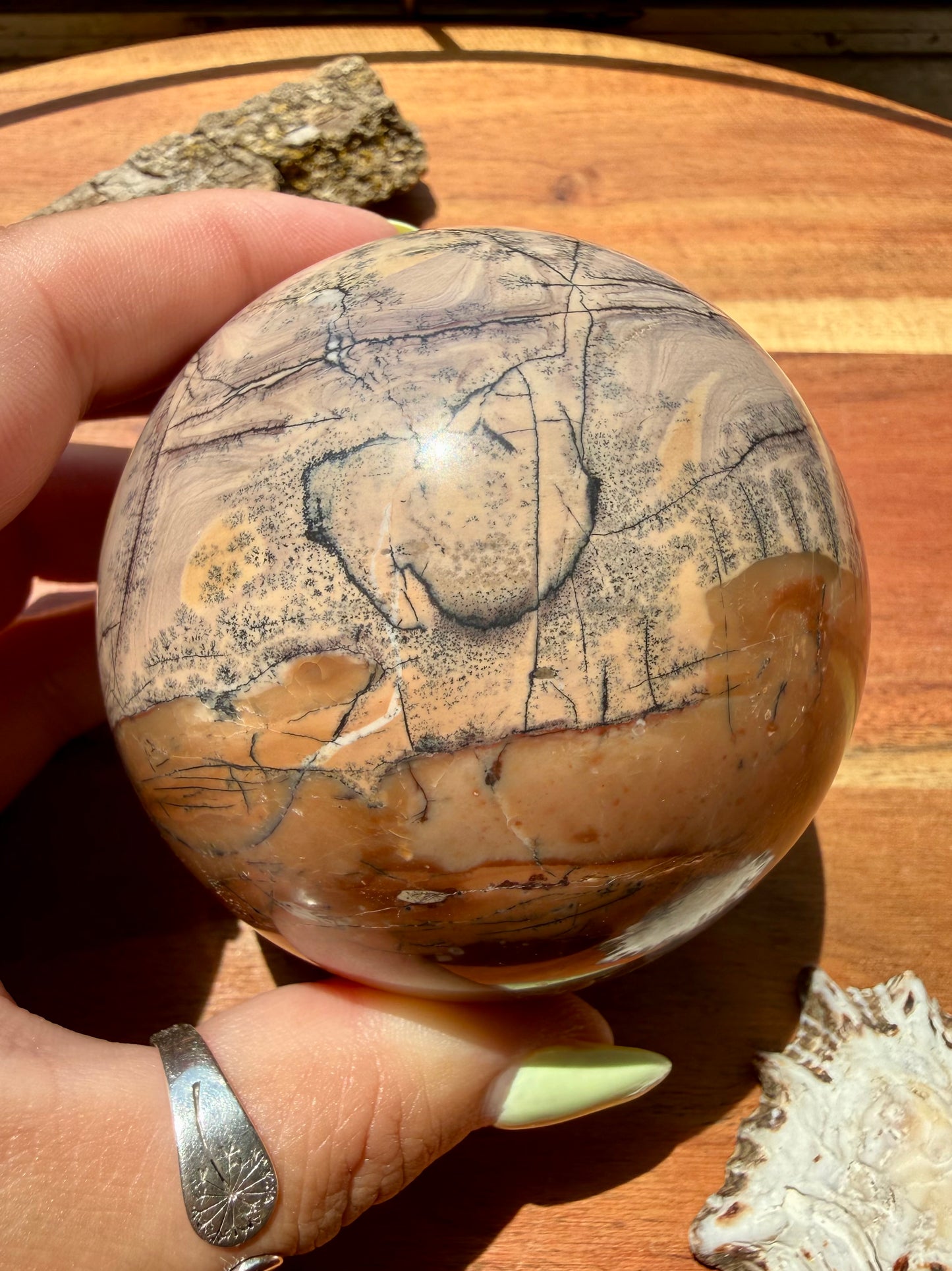 PICTURE JASPER SPHERE