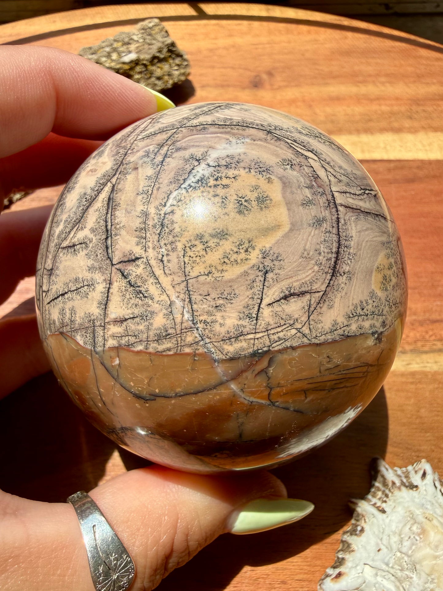 PICTURE JASPER SPHERE