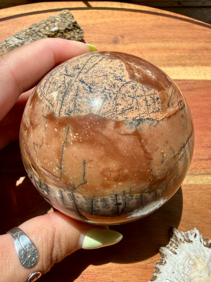 PICTURE JASPER SPHERE