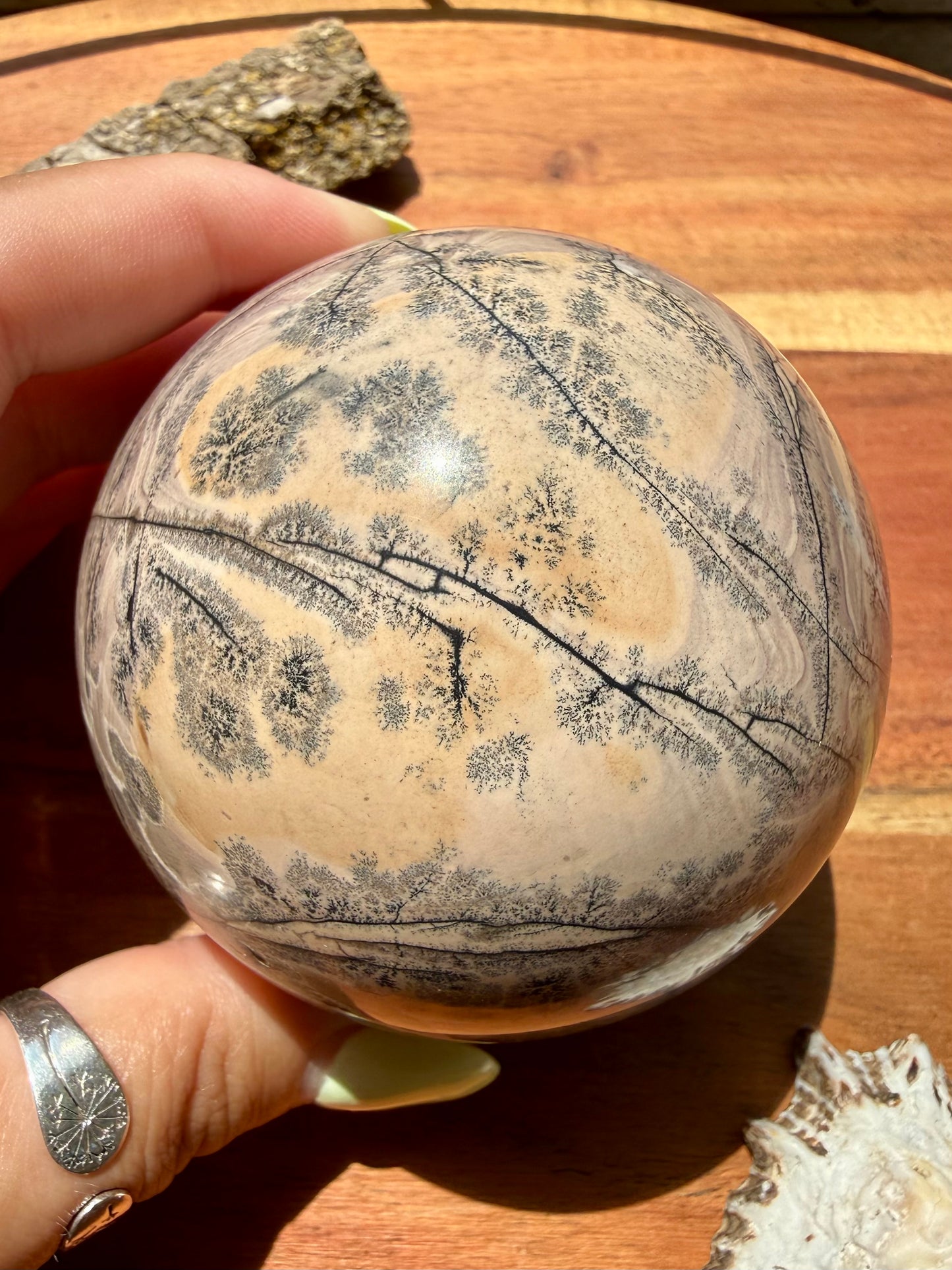 PICTURE JASPER SPHERE