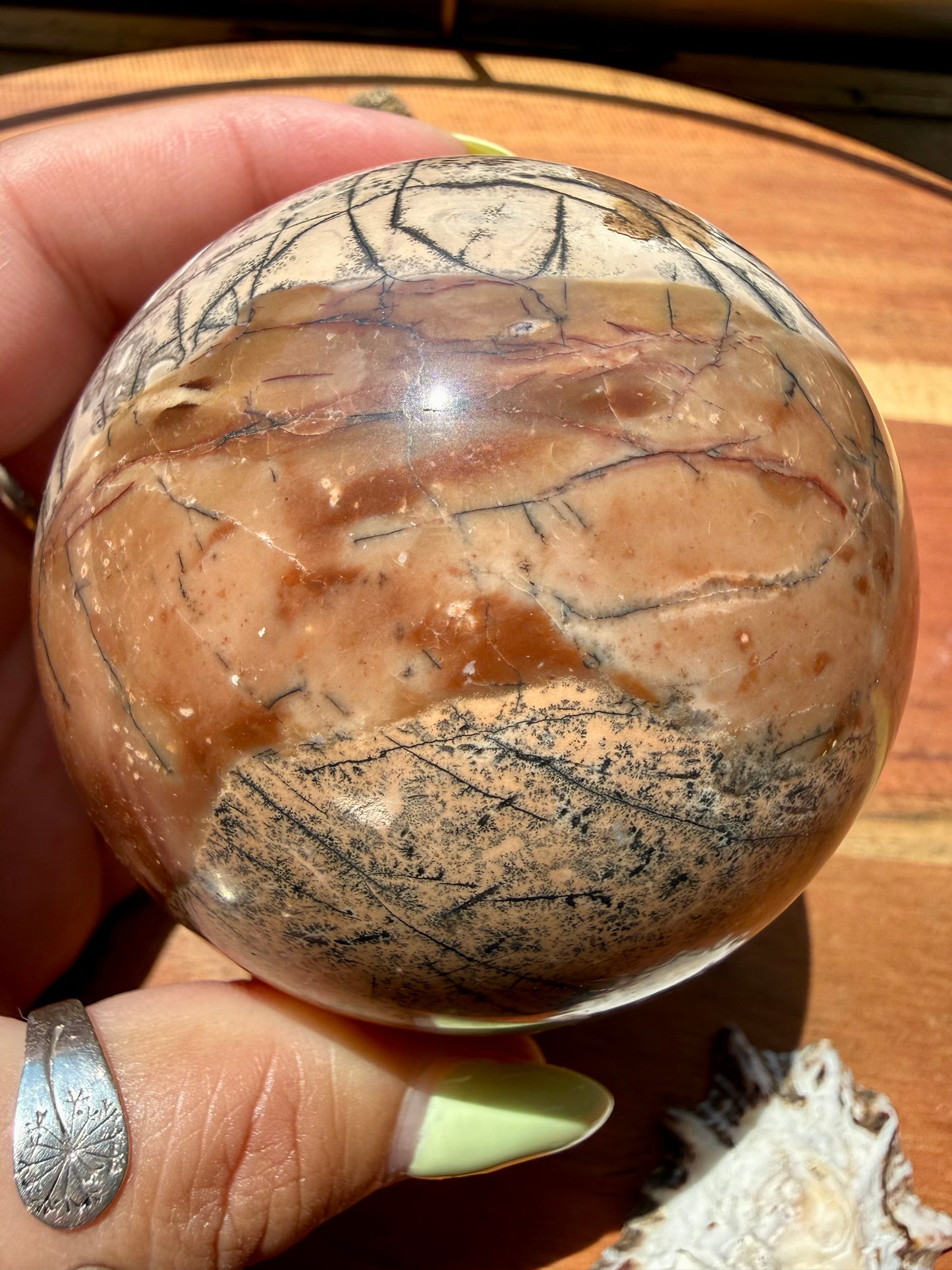 PICTURE JASPER SPHERE